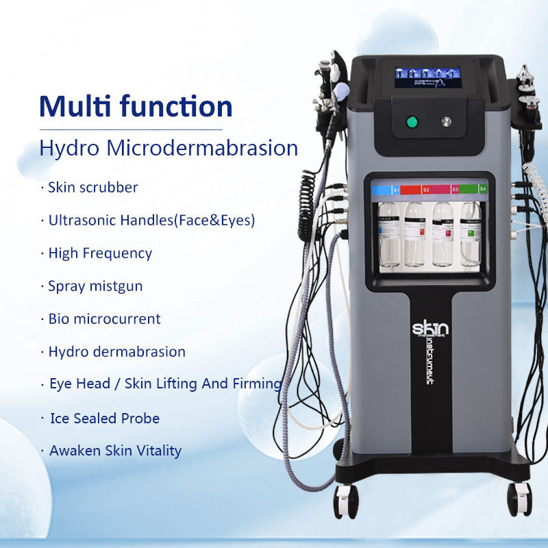 Jet Peel Oxygen Facial Galvanic Facial  Machine Water hydra beauty facial Dermabrasion Microdermabrasion Machine