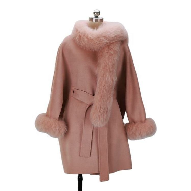 Hot Sale Wool Coat Luxury Winter Coat for Women Fashion Women's Trench Coats with Hood