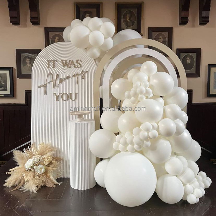 wedding supplies Acrylic balloons arch backdrop stand wedding display racks