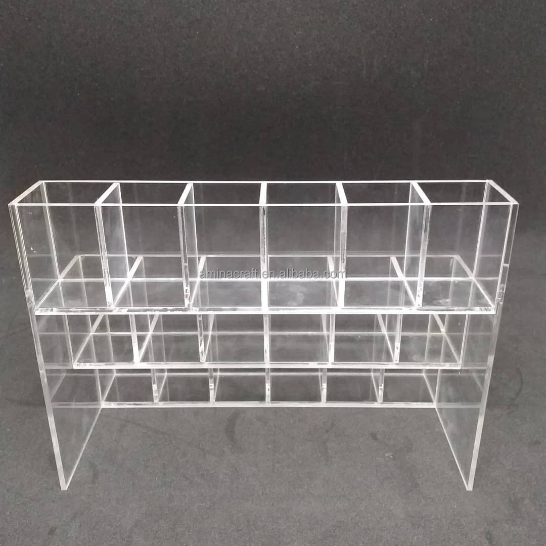 Amina Craft Custom Acrylic Display Case Clear acrylic candy Cabinet for shop decoration