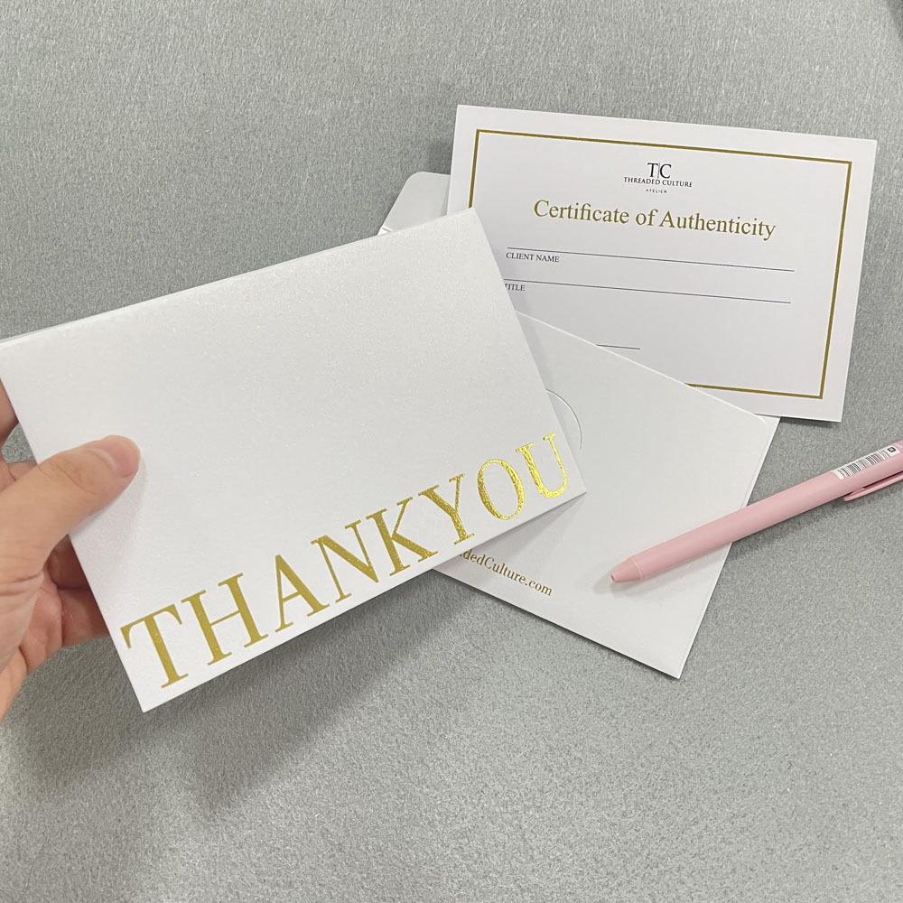 Custom Assorted Elegant Floral Thank You Cards with Envelopes Blank Note Cards for Wedding, Business, Graduation, Baby Shower