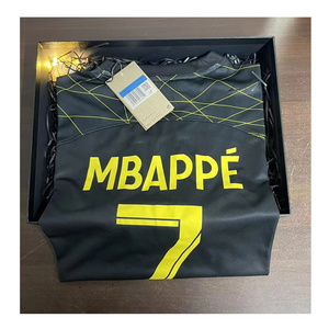 New Mbappe Soccer Wear Neymar Jr Football Jersey Messi Jersey Paris  Away T-Shirt  Saint Germain Soccer Jersey