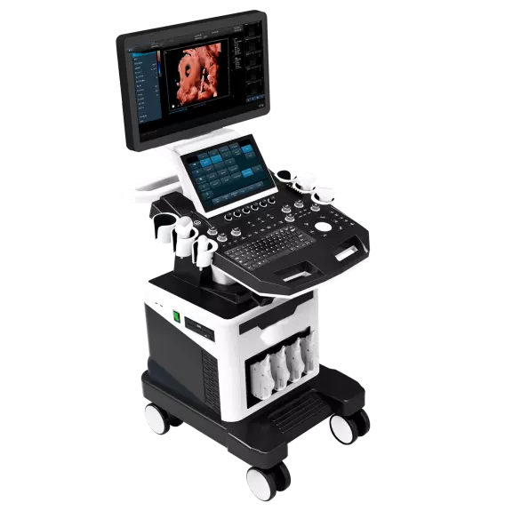 Color Doppler Trolley Ultrasound Machine 4d Ultrasound Scanner Medical Instrument 3D 4D 5D Trolley Ultrasound Machine