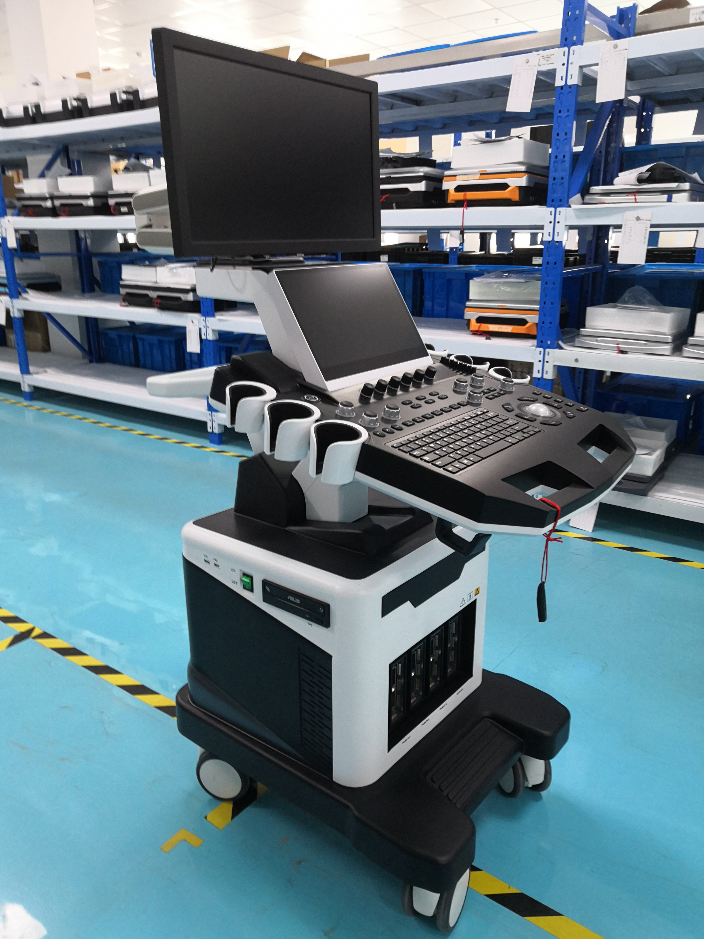 Color Doppler Trolley Ultrasound Machine 4d Ultrasound Scanner Medical Instrument 3D 4D 5D Trolley Ultrasound Machine