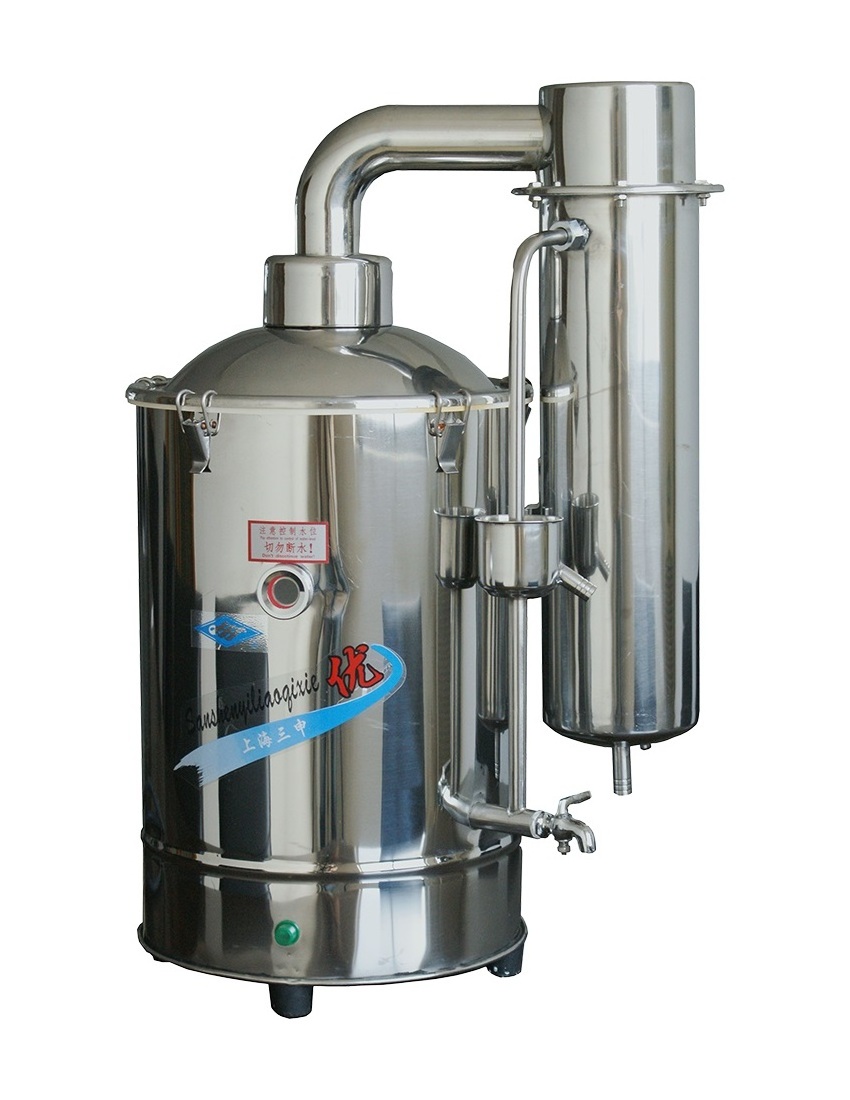 Distilled water machine device  price of water distillation unit stainless steel electric water distiller DZ-20 for factory