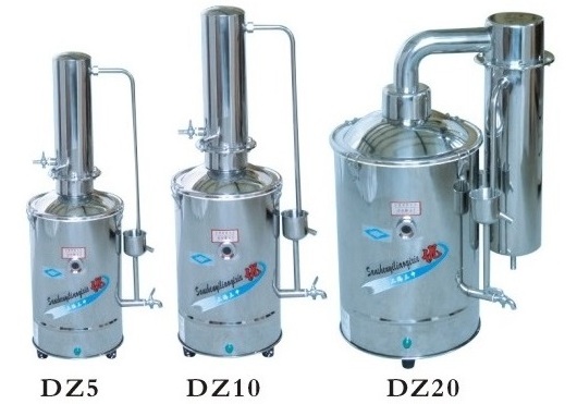 Distilled water machine device  price of water distillation unit stainless steel electric water distiller DZ-20 for factory