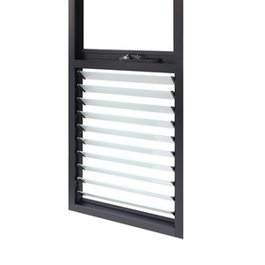 Premium quality glass louver windows fixed aluminum jalousie window louver glass louver windows and doors for bathroom