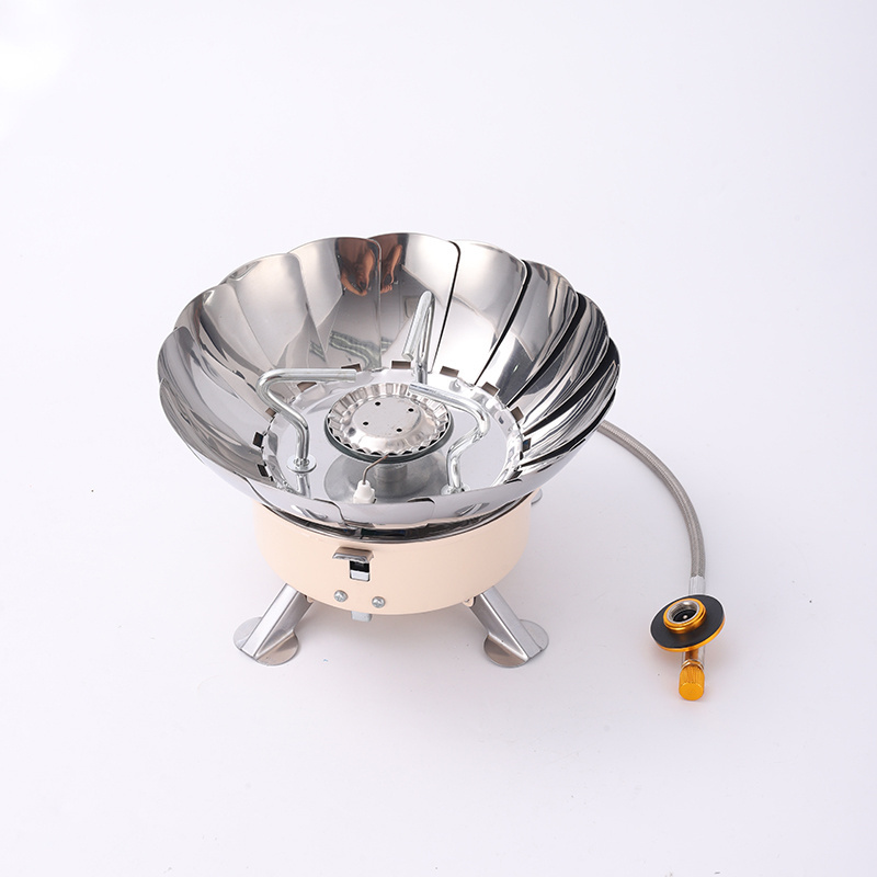 Windproof Camping Butane Hiking Butane Cooking Portable Gas Stove