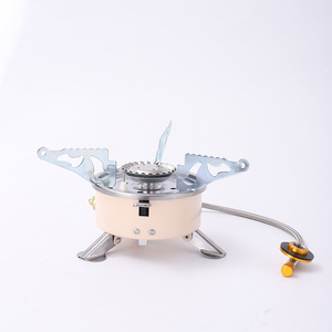 Butagas foldable gas stove one burner camping portable butane gas stove for camp