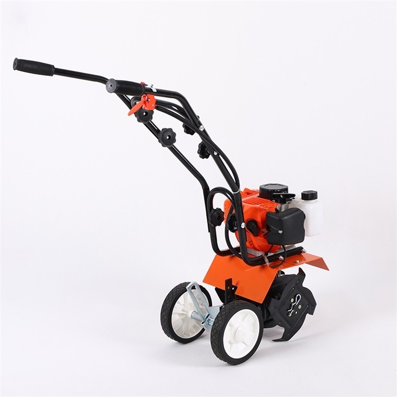 Mini Cultivator Tiller Power Weeder Tiller Multifunctional Mini Walking Tractors Micro Tillage Machine Garden Green Power Tiller