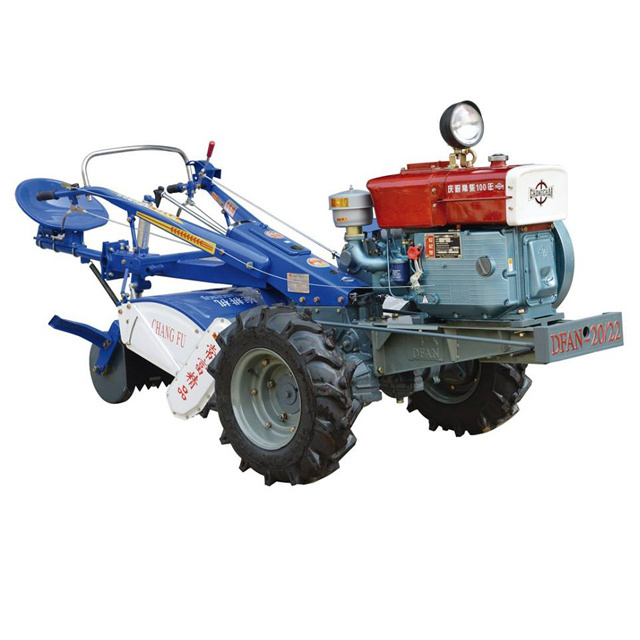 Multipurpose farming mini walk diesel engine power tiller motocultor cultivator two wheel walking tractor walk behind tractor