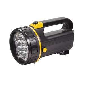 2024 Portable LED Spot Flashlight Plastic Hunting Search Light With Handle, Mining Torch Light For Outdoor, Earthquake.