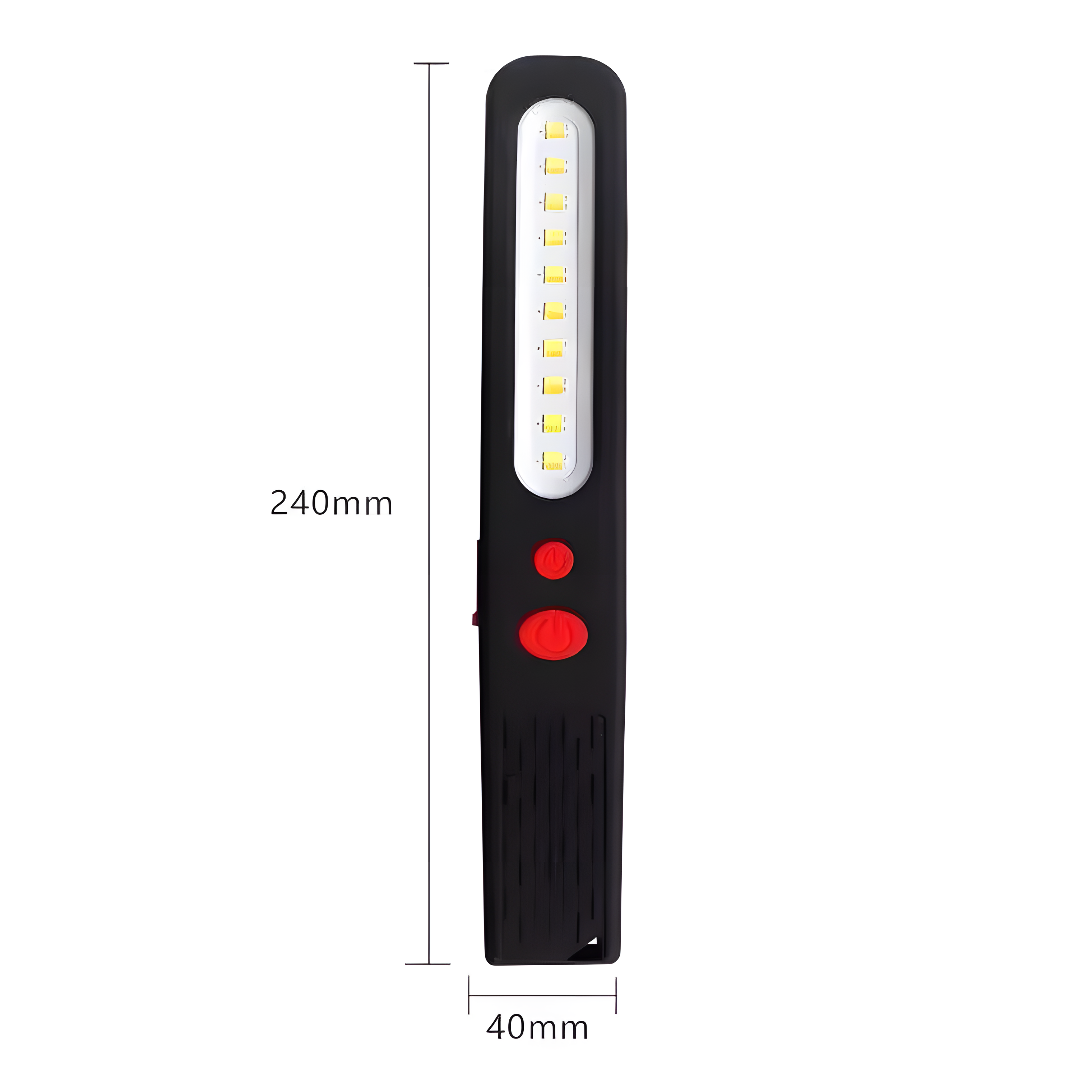 2024 CAR beauty pattern catcher handheld with magnet light Car inspection working light Two lighting colors portable flashlight