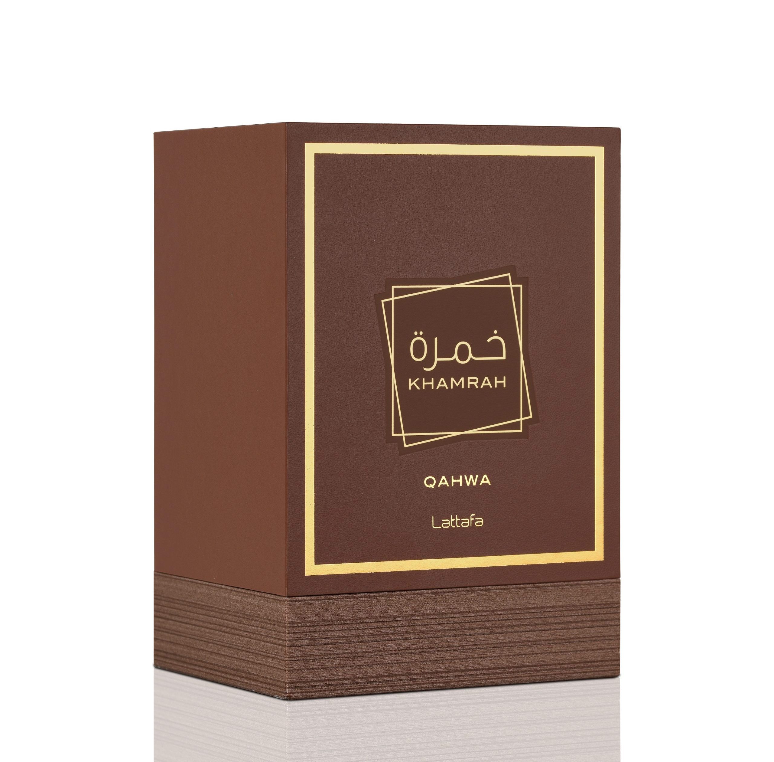 Eau de Perfume KHAMRAH QAHWA  100ml by Lattafa for Men and women long lasting Dubai Arabic perfumes