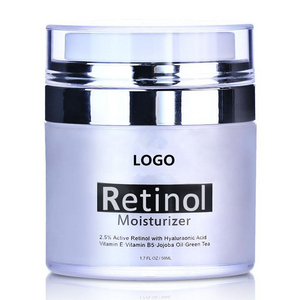 Retinol Anti Aging Cream Private Label Skin Care Organic Anti Aging Night Cream Facial Whitening Moisturizer 2.5% Retinol Cream