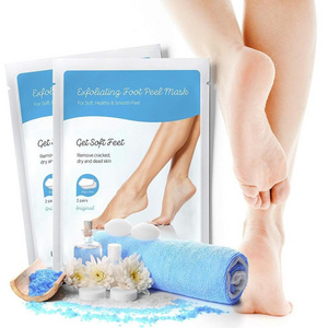 OEM Private Label Soft, Smooth Feet Peeling Away Calluses Dead Skin Cells Exfoliating Foot Peel Mask