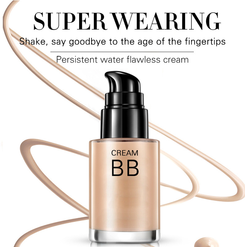 Korean BB CC Cream Concealer Moisturizing Makeup Foundation Natural Organic Whitening Brightening BB Cream