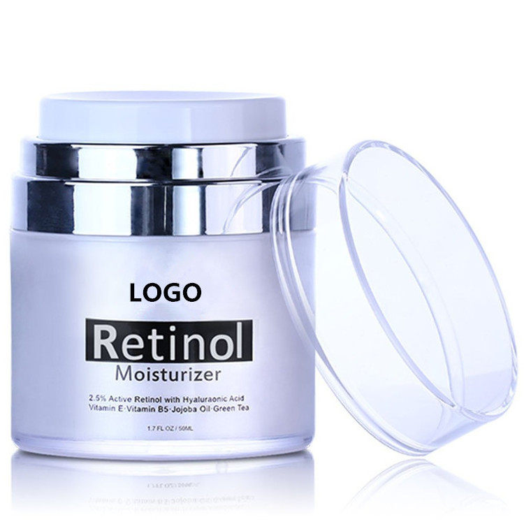 Retinol Anti Aging Cream Private Label Skin Care Organic Anti Aging Night Cream Facial Whitening Moisturizer 2.5% Retinol Cream