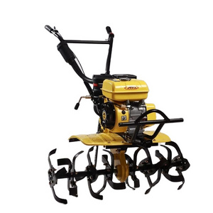 tiller machine small farm tractor AMM 900 gasoline engine tiller 7 hp hand ploughing machine