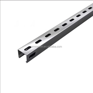 Galvanized C-shaped steel photovoltaic bracket Pipe gallery support channel steel support support