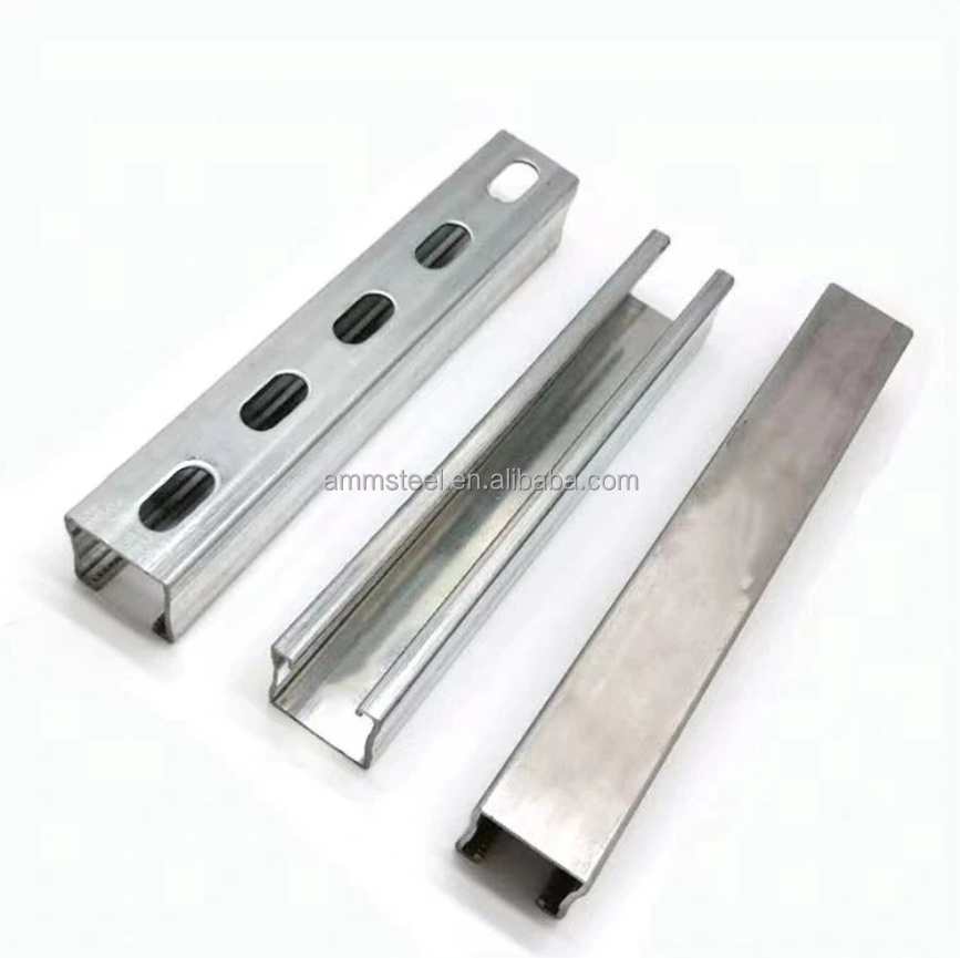 Aluminum alloy solar photovoltaic panel installation system bracket C-shaped steel