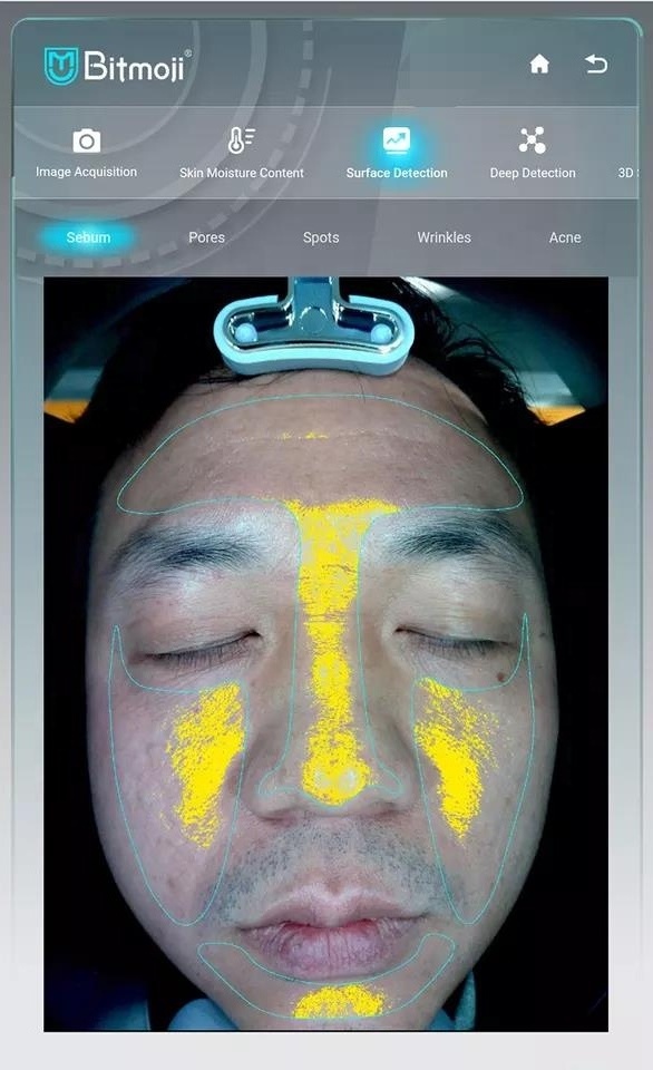 2023 New Camera Skin Scanner 3d Face Scanner Digital Facial Skin Analyzer Visia Face Skin Analyzer