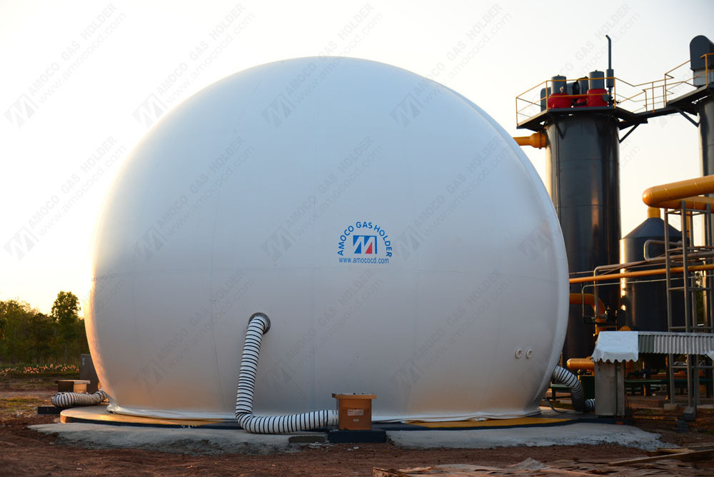 Double membrane gas balloon/ biogas storage balloon/ gas holder for biogas plant