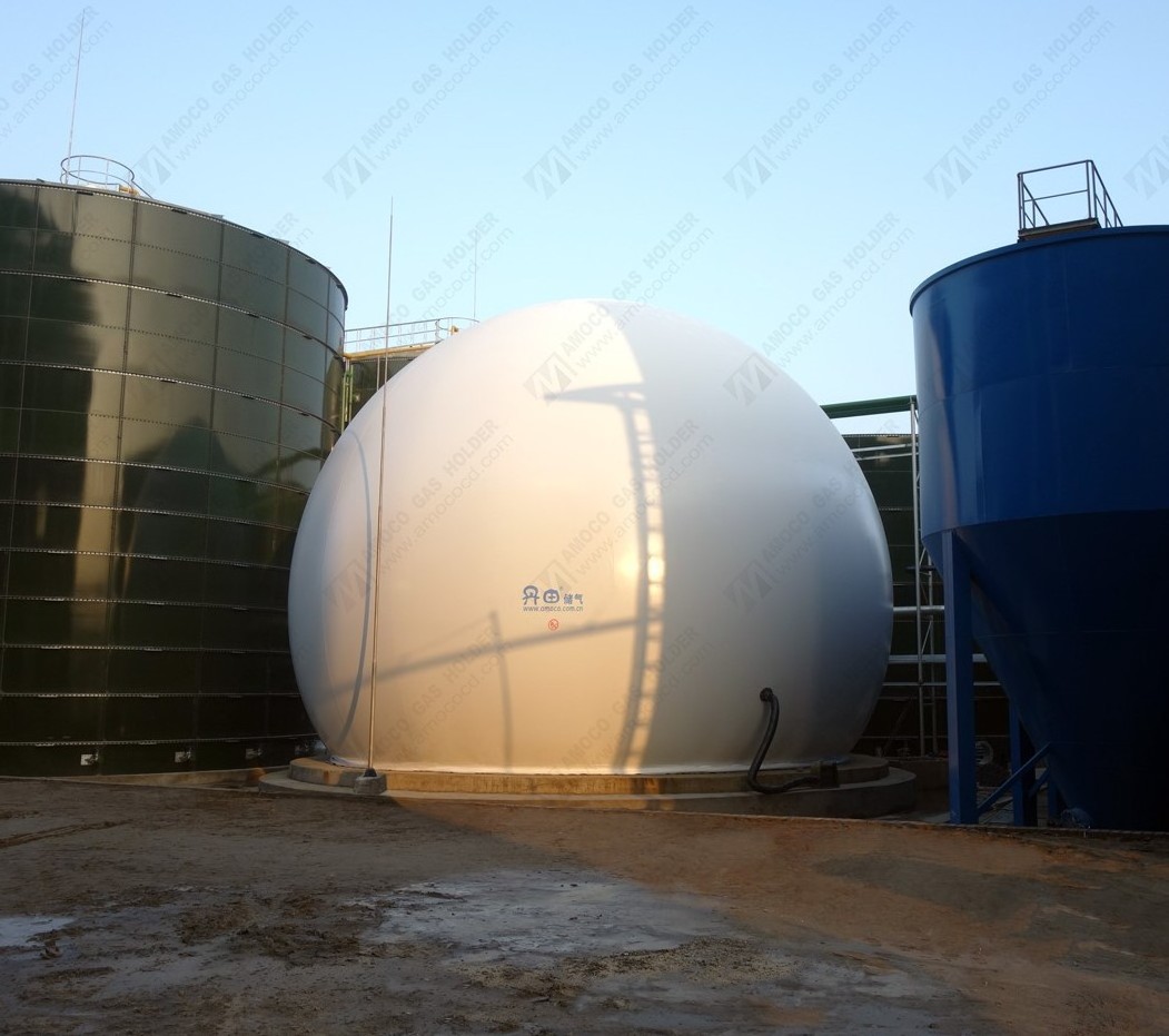 Factory Sale Double Membrane Biogas Balloon used as Biogas Holder for Biogas Plant