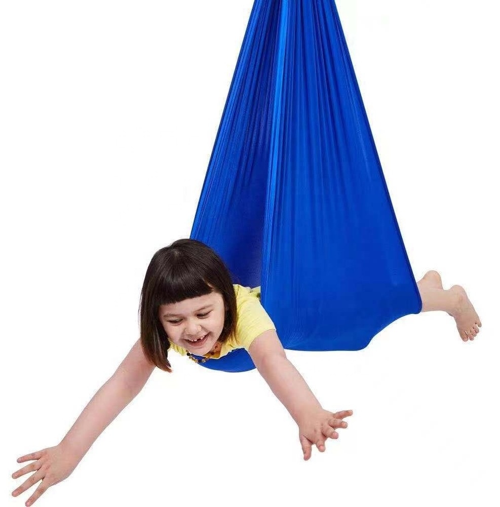 Wholesale Yoga Equipment Swing Beginner Kit Set Stretch Aerial Fabric Bag Silk Strap 1m 1.5m Yoga Hammock