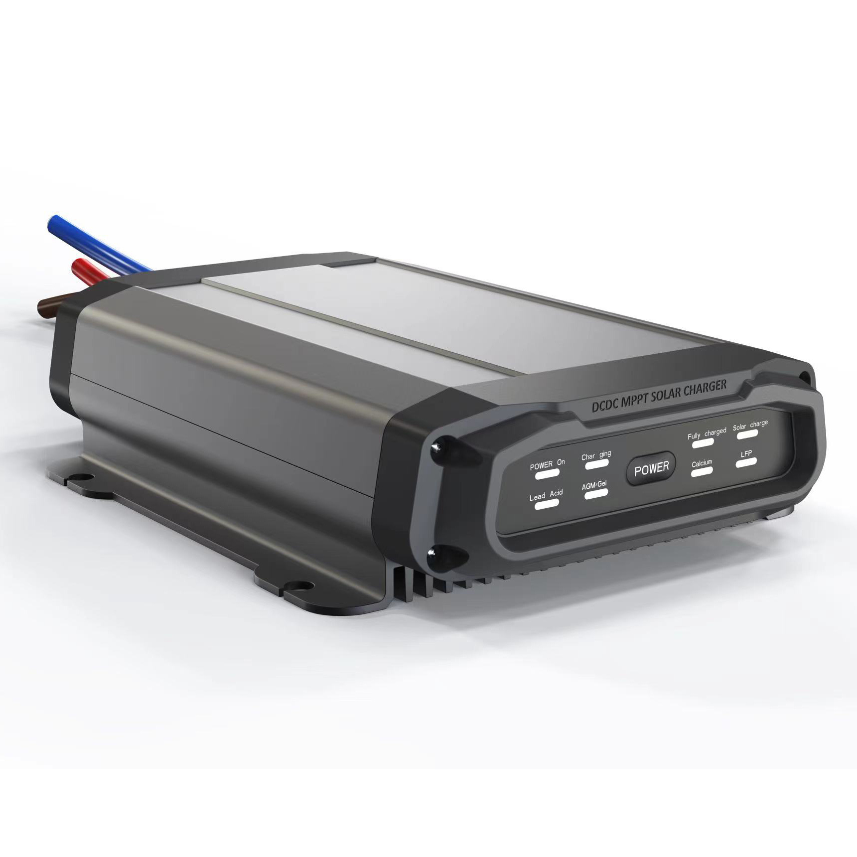 Amomdpower 12V 40A Single Output MPPT DC/DC Solar System Battery Charger On-Board for Dual Battery System Vehicles