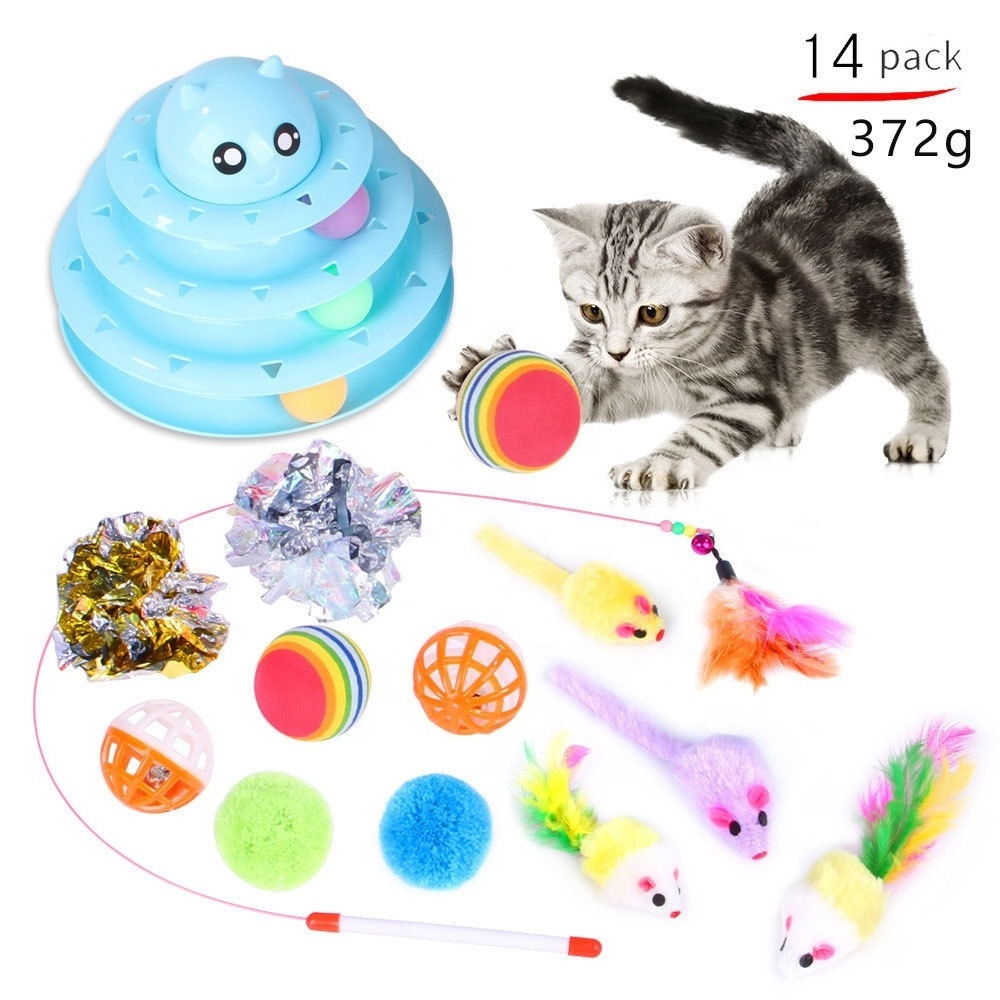 22 Pieces Outdoor Cat Tunnel Set Interactive Cat Toys Catnip Toys Tunnel Toys Set