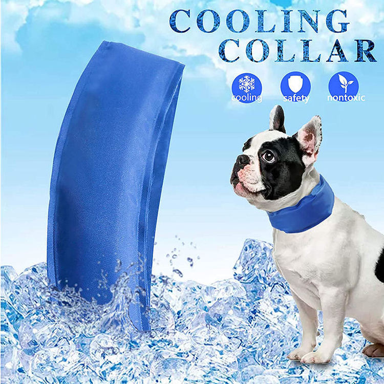 Wholesale New Summer Cool Ice Pad Heatstroke Prevention Pet Dog Cooling Collar