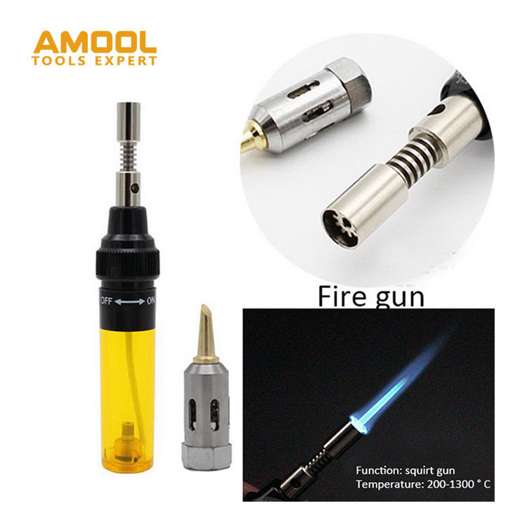 Multifunctional Soldering Iron About 450 Degrees 155Mm Butane/Gas Welding Pen Torch For Welding Machine