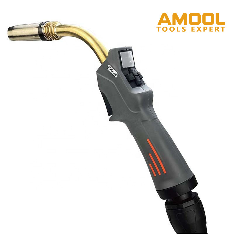 Amool Tool 2021High Quality Newest Design Digital Display Screen European Mig Gas Welding Torch