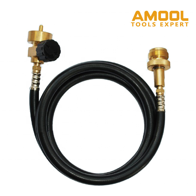 Amool Tool 2021High Quality Self-ignition Portable Spray Welding Torch With Hose Bbq Grill Tools