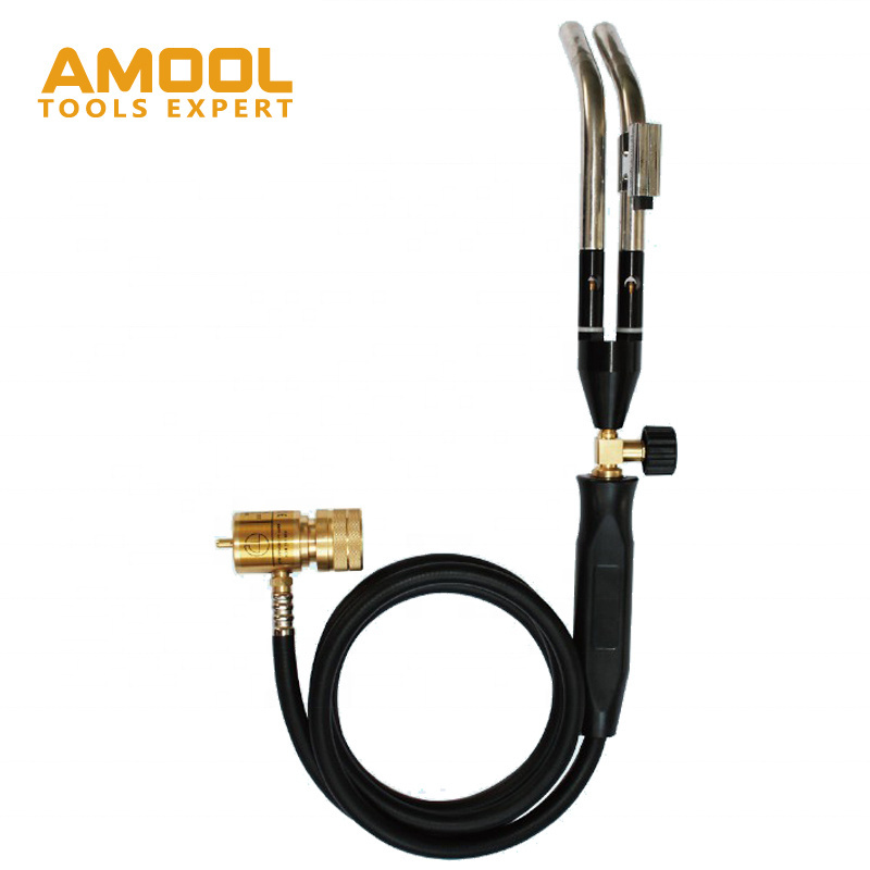 Amool Tool 2021High Quality Self-ignition Portable Spray Welding Torch With Hose Bbq Grill Tools