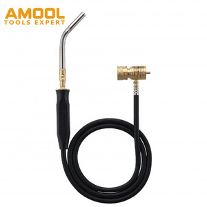 Amool Tool 2021High Quality Self-ignition Portable Spray Welding Torch With Hose Bbq Grill Tools