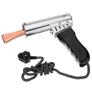 Amool Tool 2021 220v External Heating Pistol Type Electric Soldering Irons 500w With Flat 500w Fine Copper Welding Gun Head