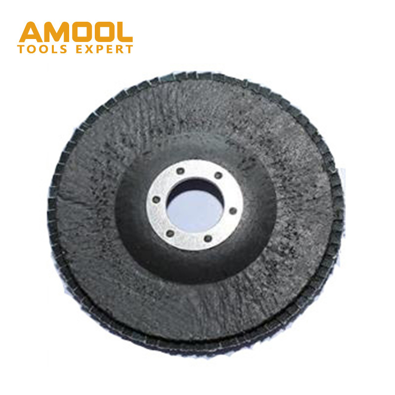 Flapper Wheel For Angle Grinder Sanding Discs 40/60/80/120 Grit  Backing Plate