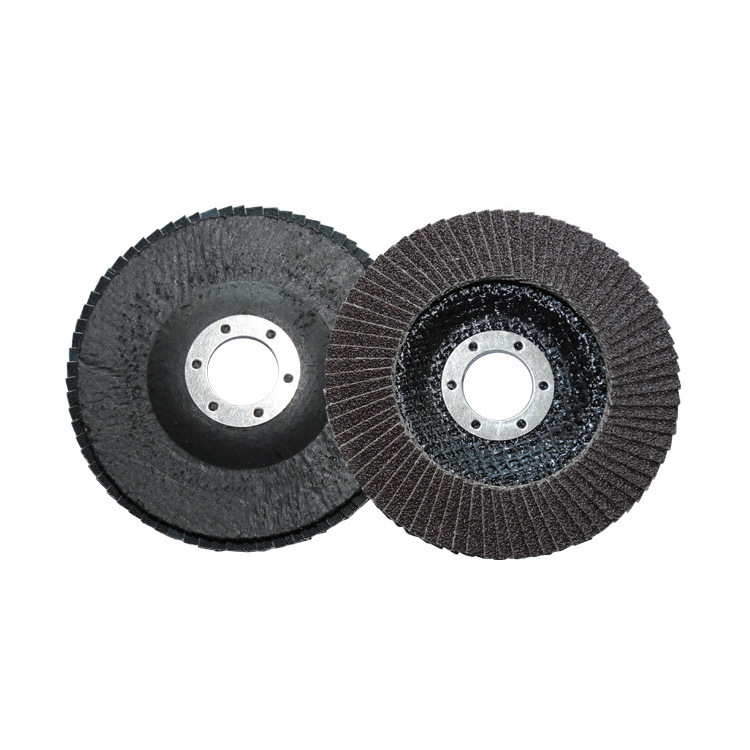 Flapper Wheel For Angle Grinder Sanding Discs 40/60/80/120 Grit  Backing Plate