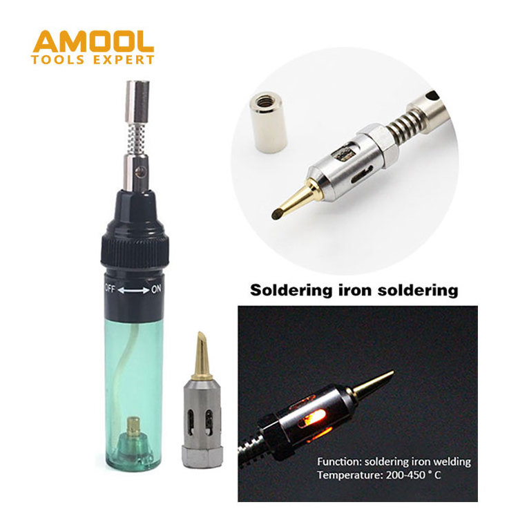 Multifunctional Soldering Iron About 450 Degrees 155Mm Butane/Gas Welding Pen Torch For Welding Machine