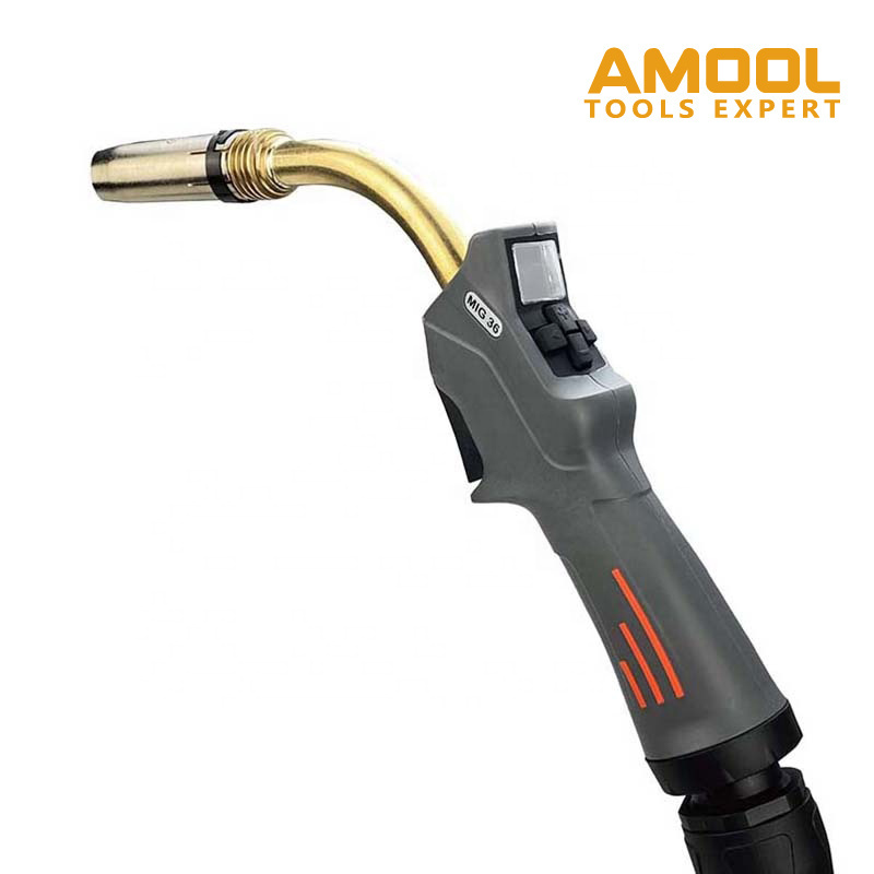 Amool Tool 2021High Quality Newest Design Digital Display Screen European Mig Gas Welding Torch