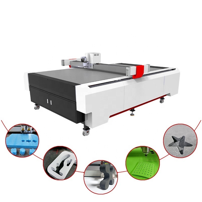 Professional Digital Cutter Polyethylene Foam Insert Cutting Machine for EPE PE EVA EPP Foam Shapes CNC Foam Cutting Machine