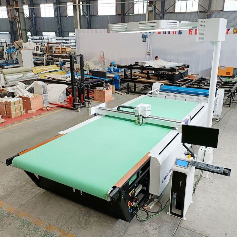 AMORFull Automatic Ultrasonic Textile Roller Blinds Non Woven Fabric Cutting Table