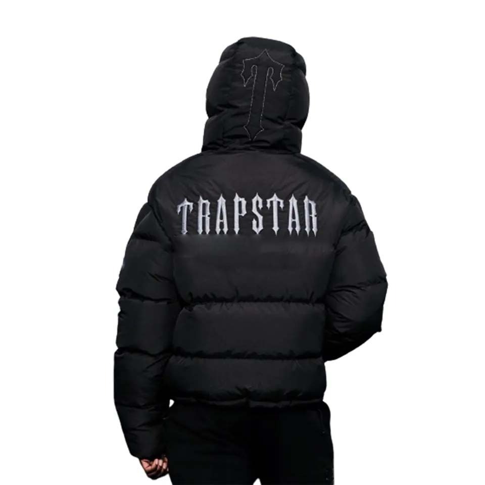 Custom new fashion men's lightweight puffer down jacket OEM plus size streetwear trapstar quilted classic unisex winter coat