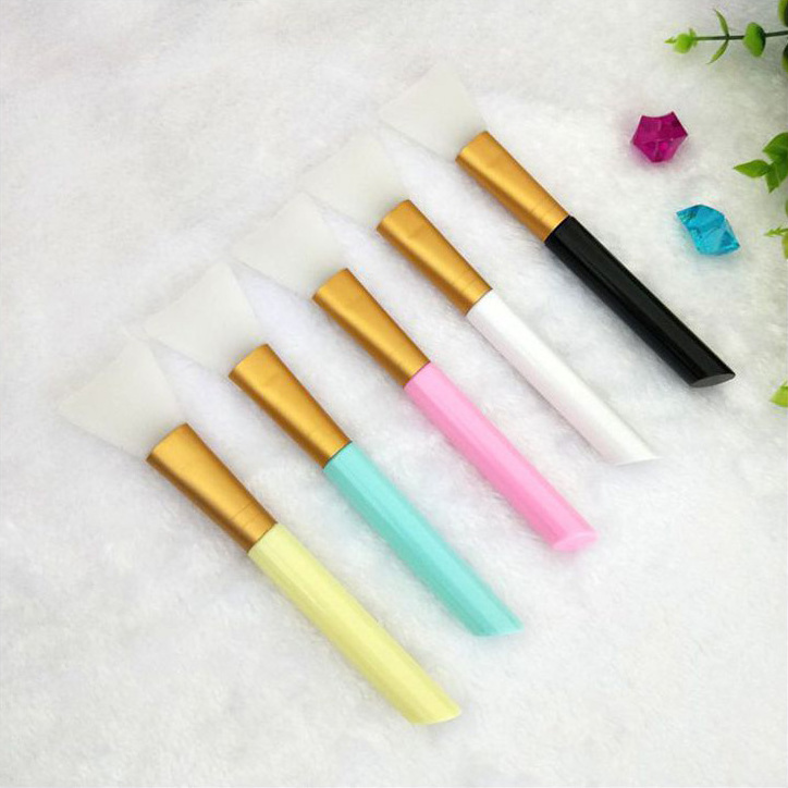 Hot sale beauty cosmetic makeup tools soft silicone facial spa mask applicator brush