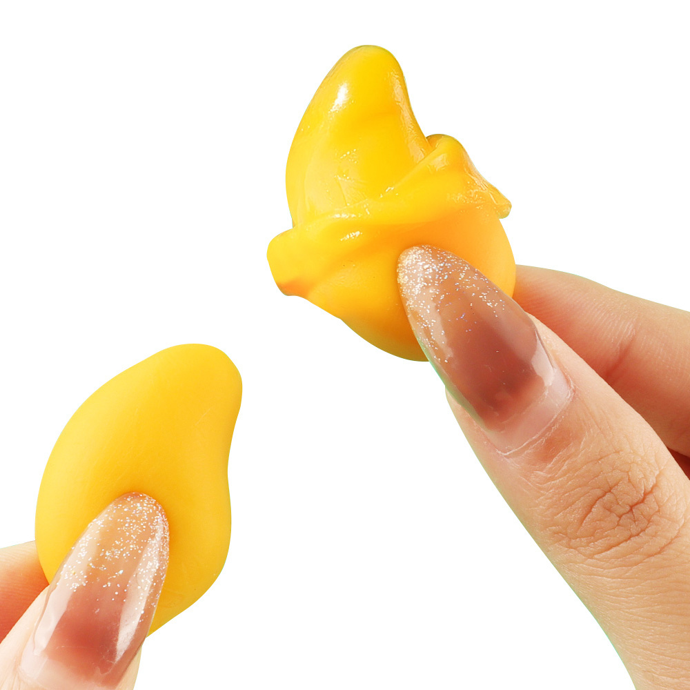 Amos Peeled Sweet Soft Candy Peelable Mango Gummies Jelly Fruit Peeling Mango Gummy Candy