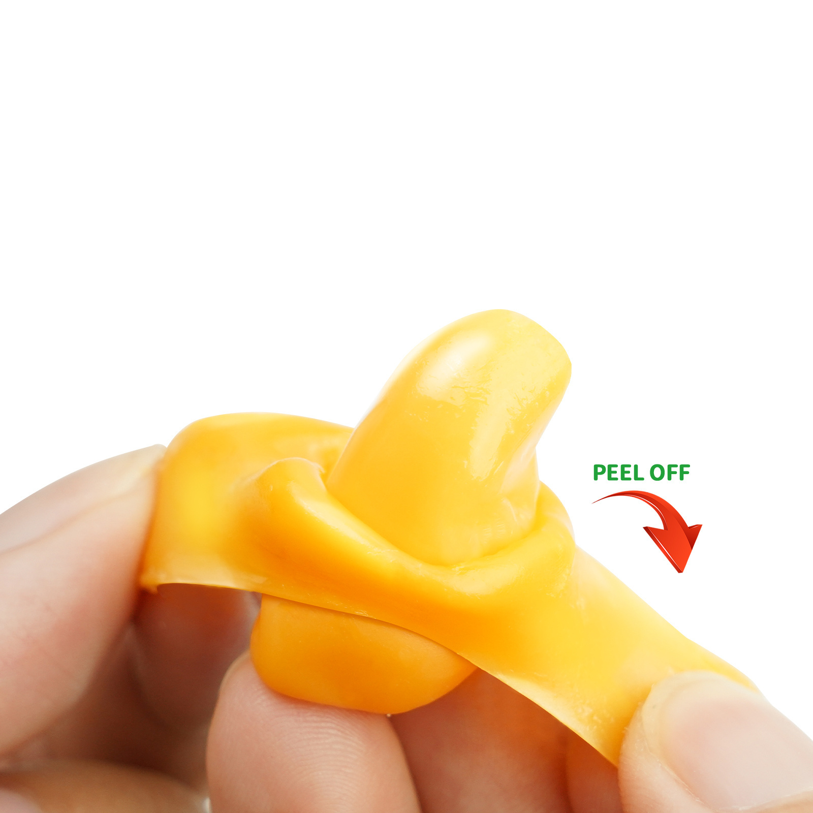 Amos Peeled Sweet Soft Candy Peelable Mango Gummies Jelly Fruit Peeling Mango Gummy Candy