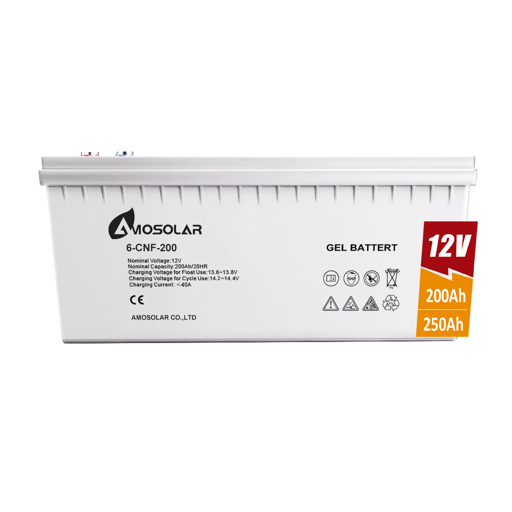 New Arrivals 12 Volt 12V 200Ah 250amp Rechargeable AGM Sealed Lead Acid Battery For UPS and EPS