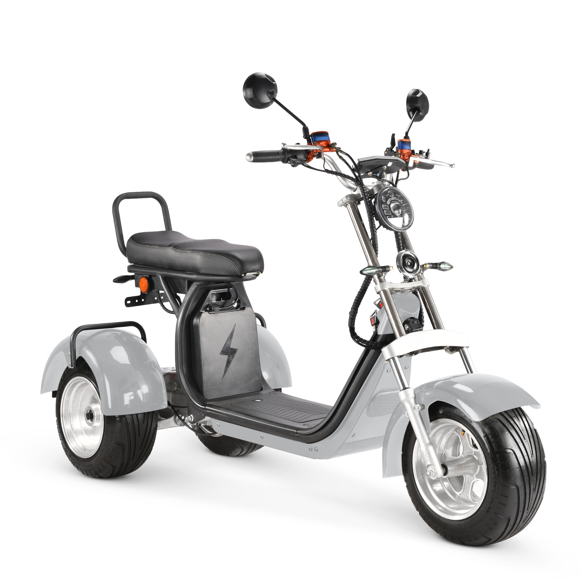 Amoto 4000W 40AH lithium battery flexible trike 3 wheel electric scooter electric bike 3 wheels tricycles citycoco scooters